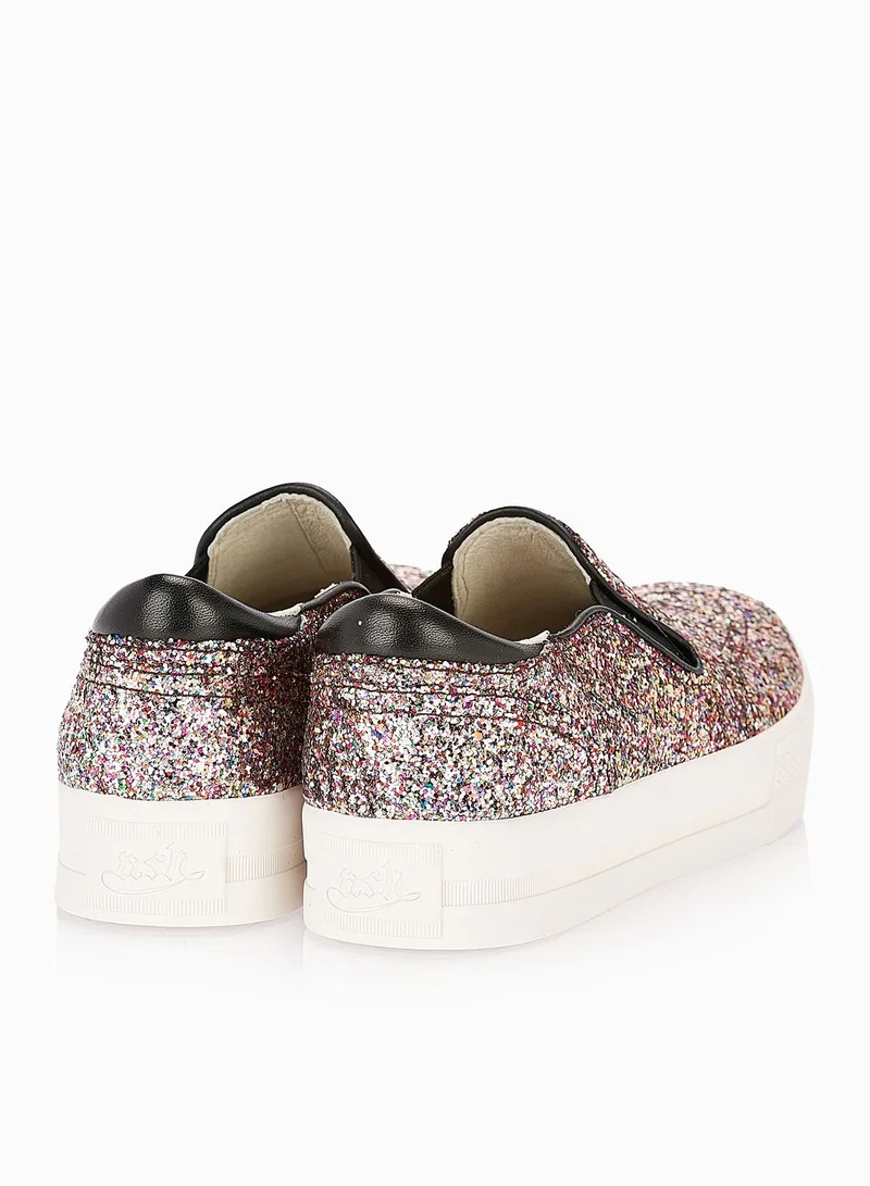 Ash Jungle Bis Glitter Slip Ons
