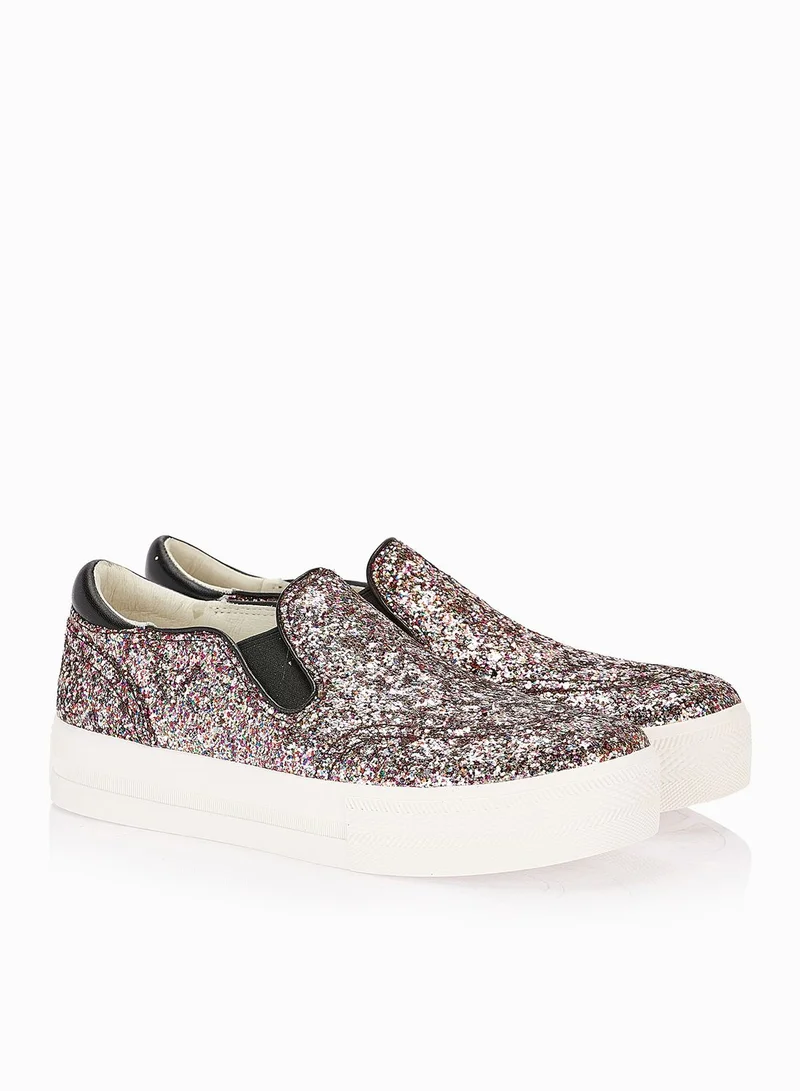 Ash Jungle Bis Glitter Slip Ons