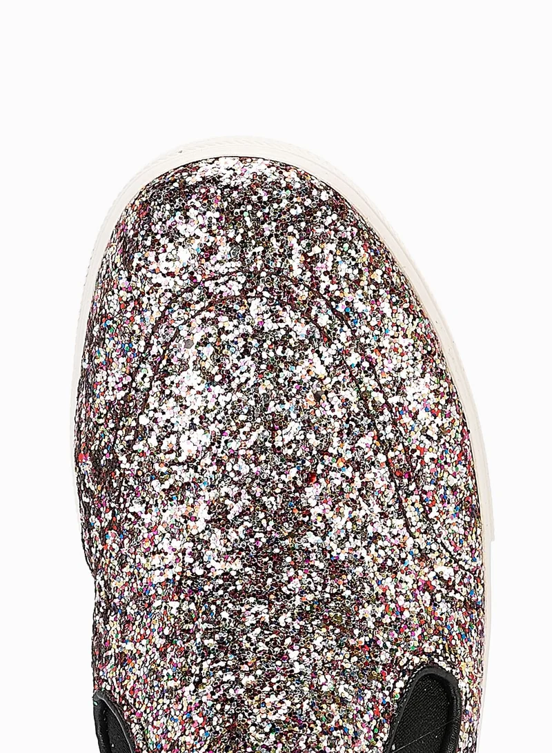 Ash Jungle Bis Glitter Slip Ons
