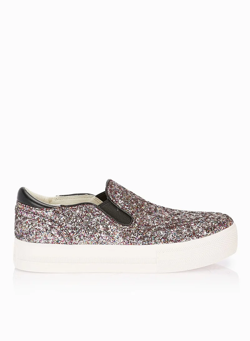 Ash Jungle Bis Glitter Slip Ons