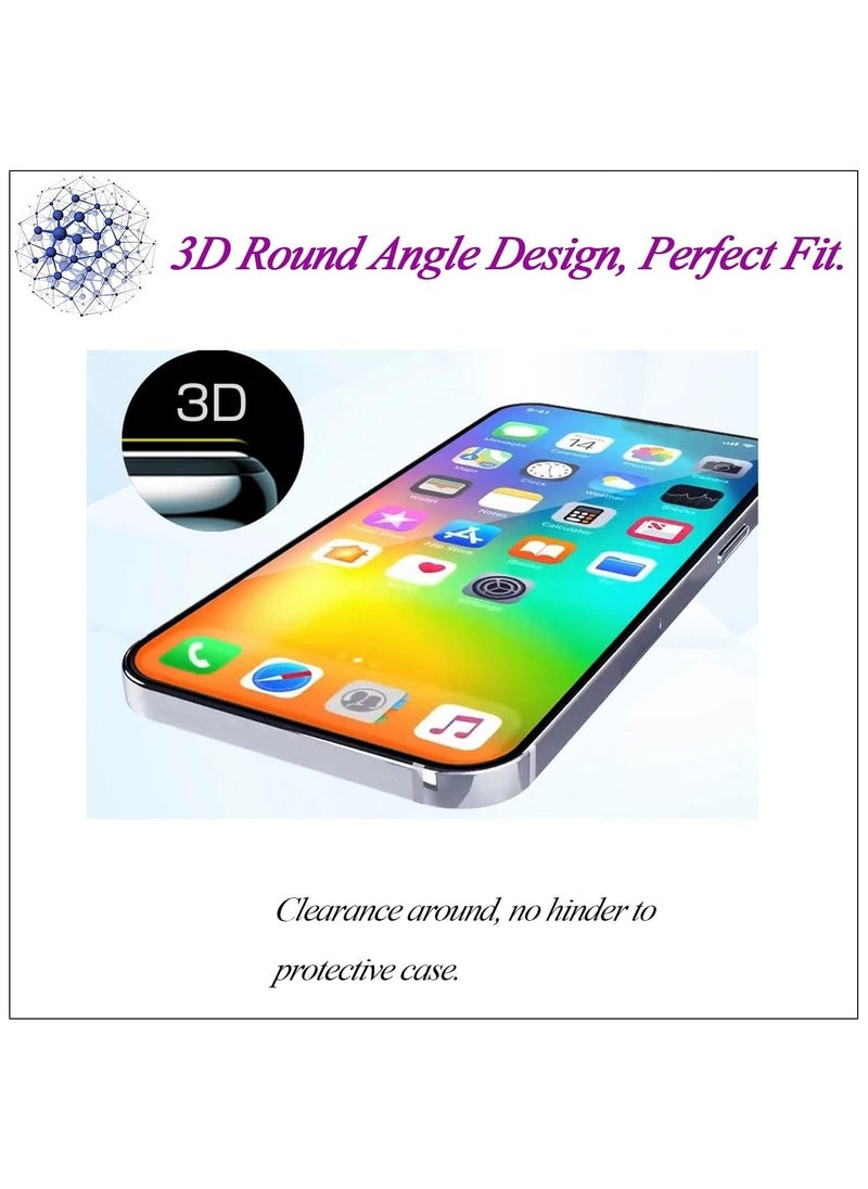 [3 Pack] Compatible with Tecno Spark 10 Pro Tempered Glass Screen Protector Film, 0.33mm Anti-Scratch, Bubble-Free HD Screen Protector for Tecno Spark 10 Pro