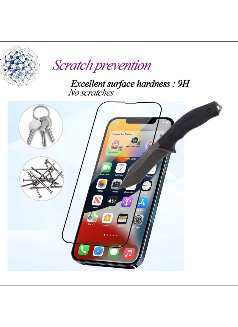 [3 Pack] Compatible with Tecno Spark 10 Pro Tempered Glass Screen Protector Film, 0.33mm Anti-Scratch, Bubble-Free HD Screen Protector for Tecno Spark 10 Pro