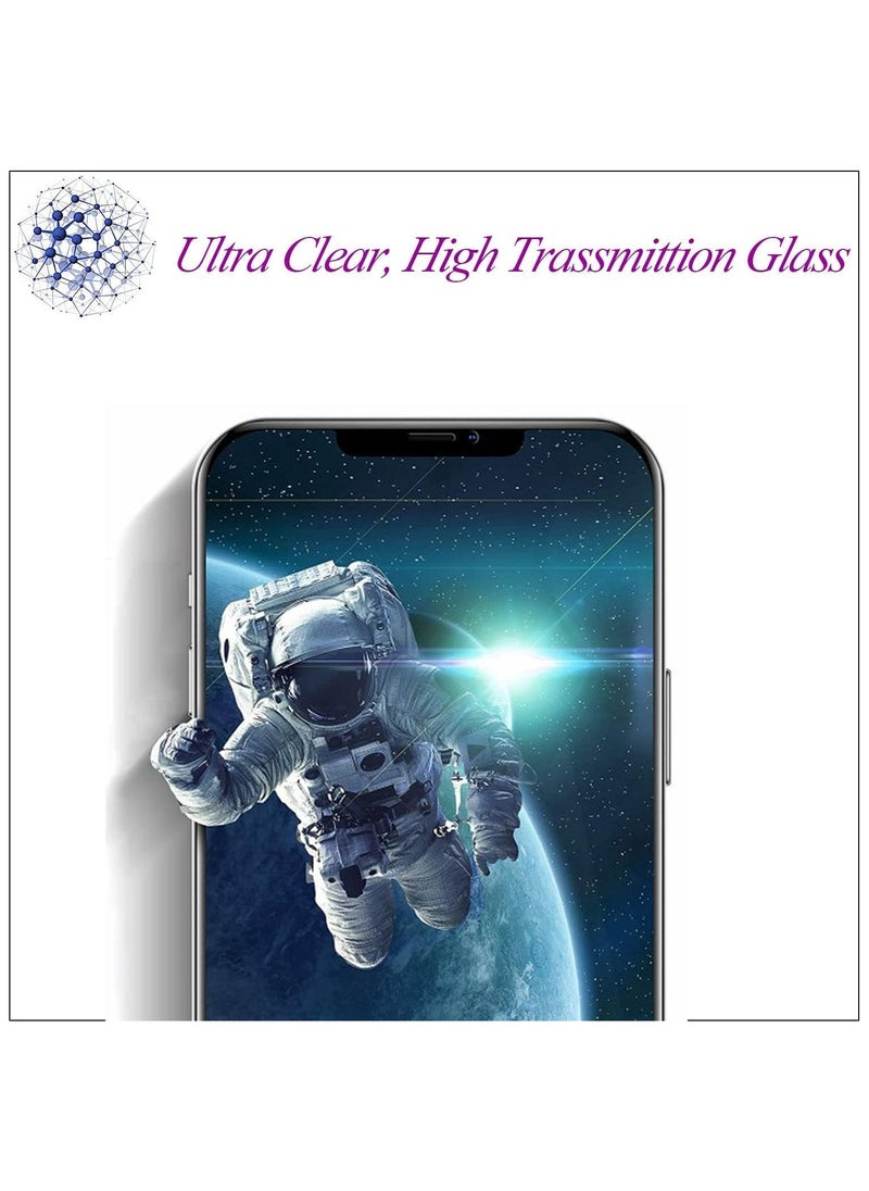 [3 Pack] Compatible with Tecno Spark 10 Pro Tempered Glass Screen Protector Film, 0.33mm Anti-Scratch, Bubble-Free HD Screen Protector for Tecno Spark 10 Pro