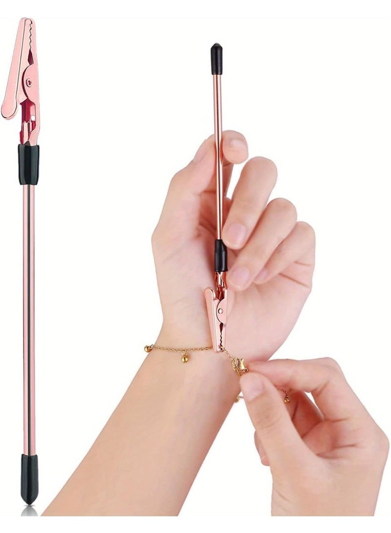 The bracelet tool assists with jewelry clasps and closures along with watch clasps and hand bracelet assistance, linking equipment for bracelet necklaces and watch clasps. - Image 1