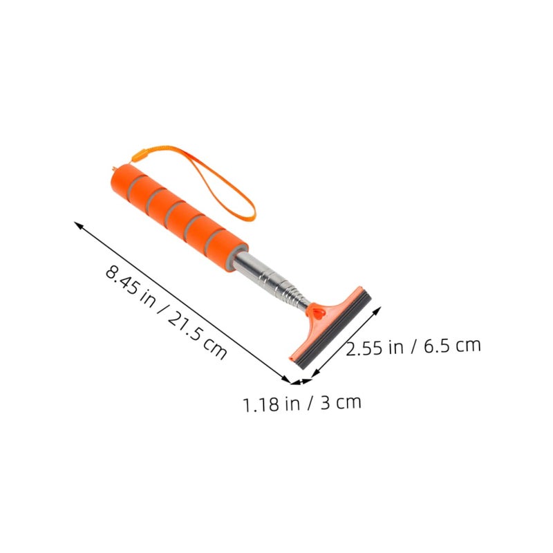 Telescopic Rearview Mirror Wiper Squeegee Multifunctional Car Window Cleaner With Comfortable Grip - Image 3