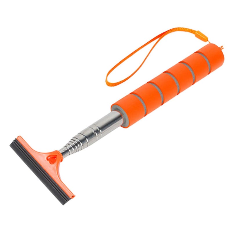 Telescopic Rearview Mirror Wiper Squeegee Multifunctional Car Window Cleaner With Comfortable Grip - Image 2