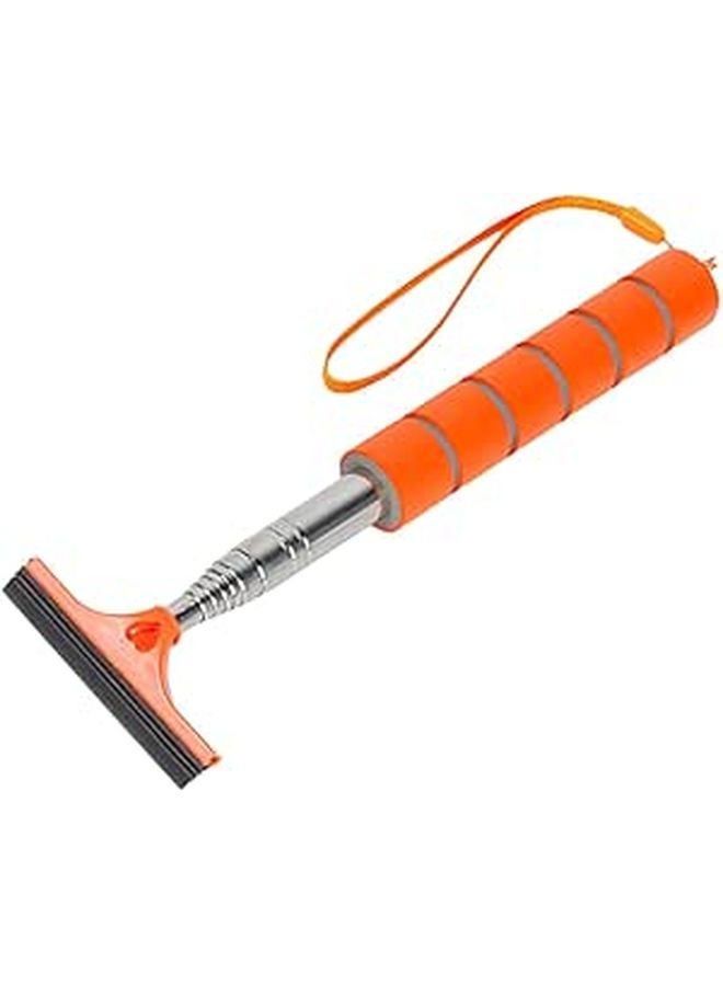 Telescopic Rearview Mirror Wiper Squeegee Multifunctional Car Window Cleaner With Comfortable Grip - Image 1