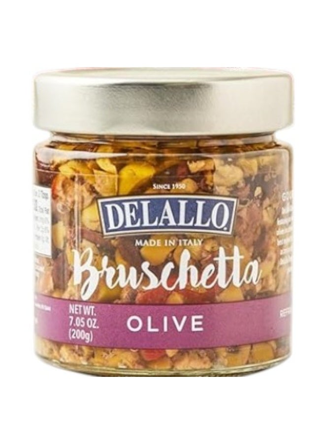 DELALLO Olive Bruschetta 7.05 oz - Image 1
