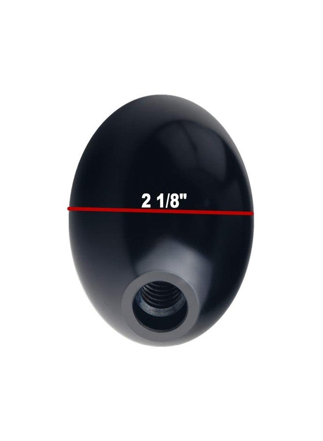 DEWHEL Sphere Shift Knob 5 Speed Velocity Short Throw Shifter 200 Gram Weighted Aluminum M12x1.25 M10x1.5 M10x1.25 M8x1.25 Black - Image 5