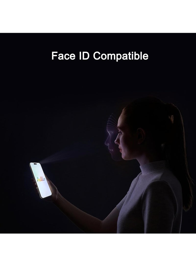 DUSALA iPhone 16 Pro Max privacy screen protector anti-Spy tempered glass film 9H hardness scratch resistant bubble free anti spy tempered glass screen protector for iPhone 16 Pro Max privacy glass - Image 3