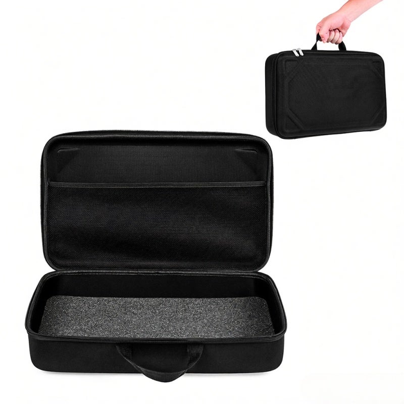 Fishing Bag: 600D Nylon Fabric - Spacious Shockproof Eva Filled Fishing Gear Bag With Dual-Zipper Closure, Nonslip Handle For Fishing Enthusiasts - Image 1