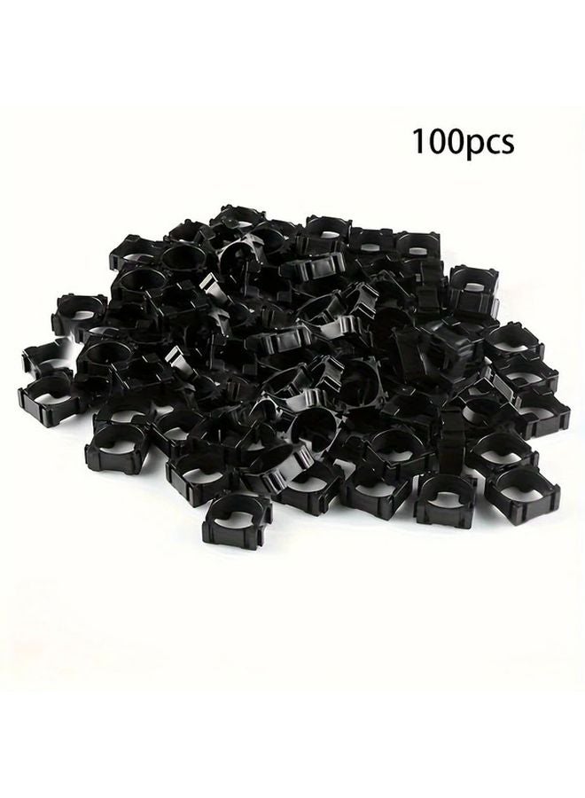 100 قطعة حامل بطارية ليثيوم 18650 حزمة براكيت بلاستيكية حامل خلايا أسطوانية فاصل - Image 1