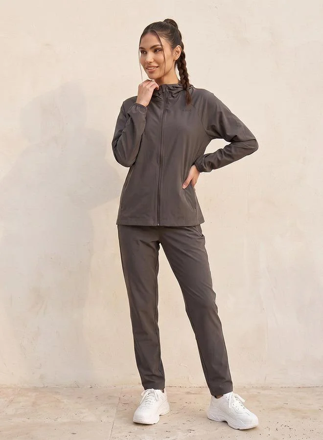 Splash Active Hooded Zipper Jacket
