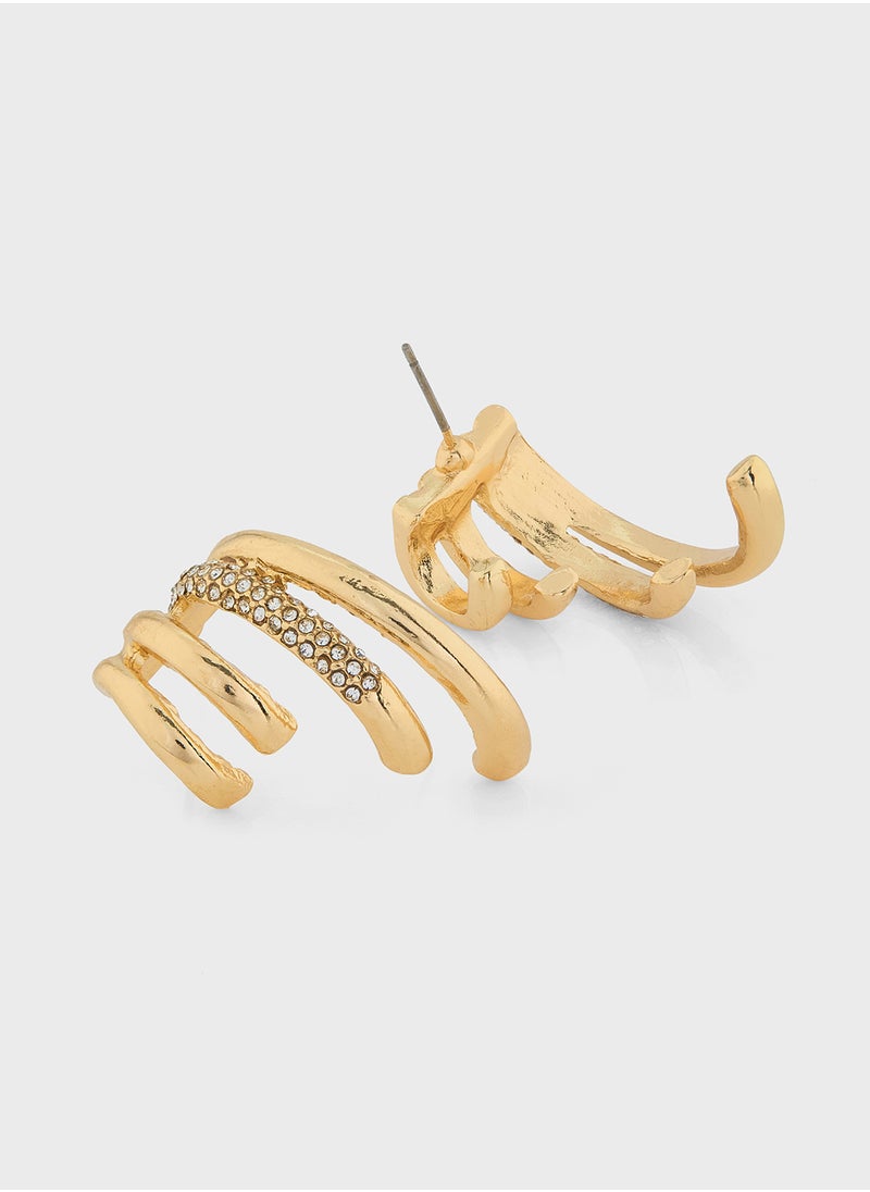 ELLA Diamante Hoopearrings  - Image 2