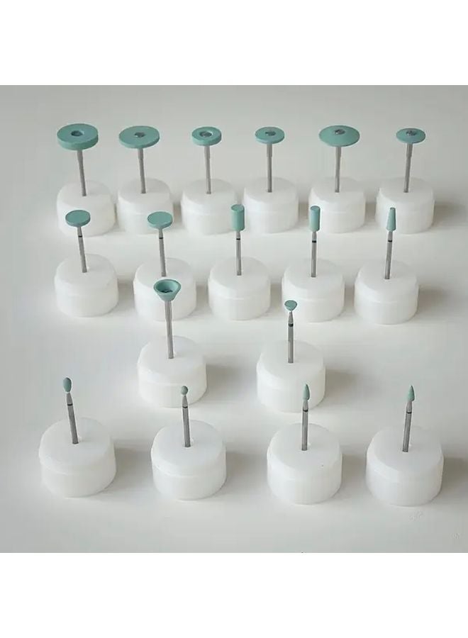 HP Green Ceramic Diamond Grinder Needle Model CDH513 2 35mm Shank Zirconia Porcelain Polishing Heat Resistant - Image 1