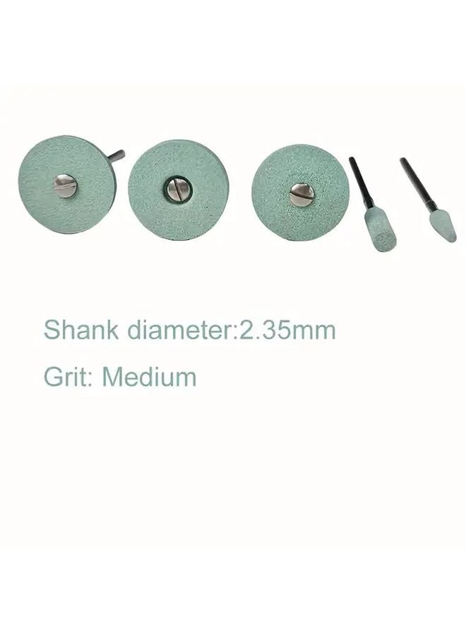 HP Green Ceramic Diamond Grinder Needle Model CDH513 2 35mm Shank Zirconia Porcelain Polishing Heat Resistant - Image 3
