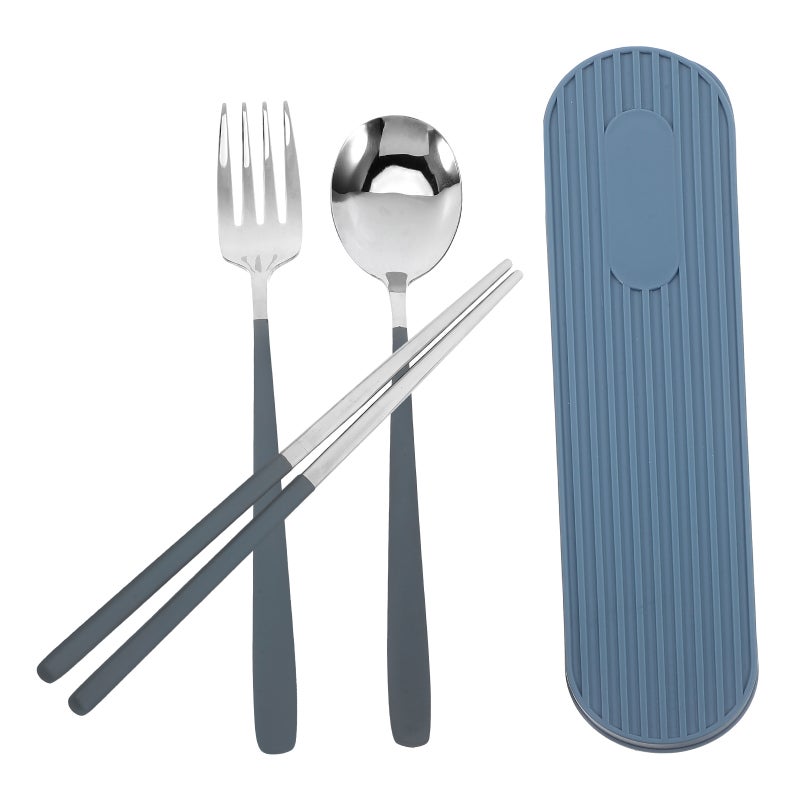 Travel Cutlery Kit, Compact Flatware for Camping and Outdoor Adventures, Easy to Clean - Image 4