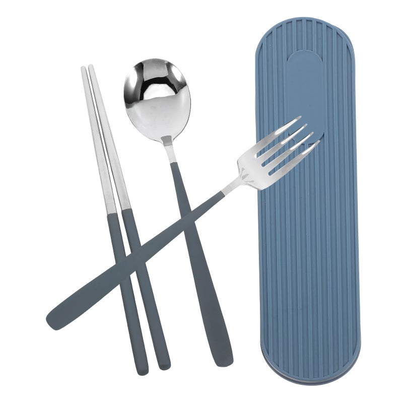 Travel Cutlery Kit, Compact Flatware for Camping and Outdoor Adventures, Easy to Clean - Image 5