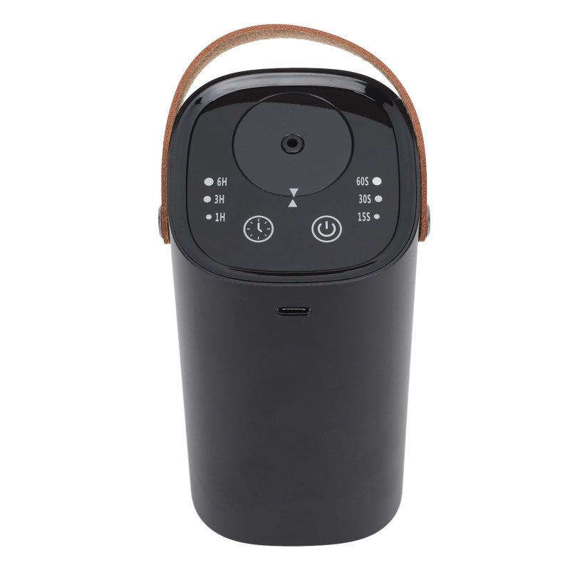 Portable Aromatherapy Machine: Intelligent Touch Screen, USB Charging, Waterless Large Fog Volume - Long Lasting Aroma Essential Oil Diffuser for Car, Home, Office Use - Image 5