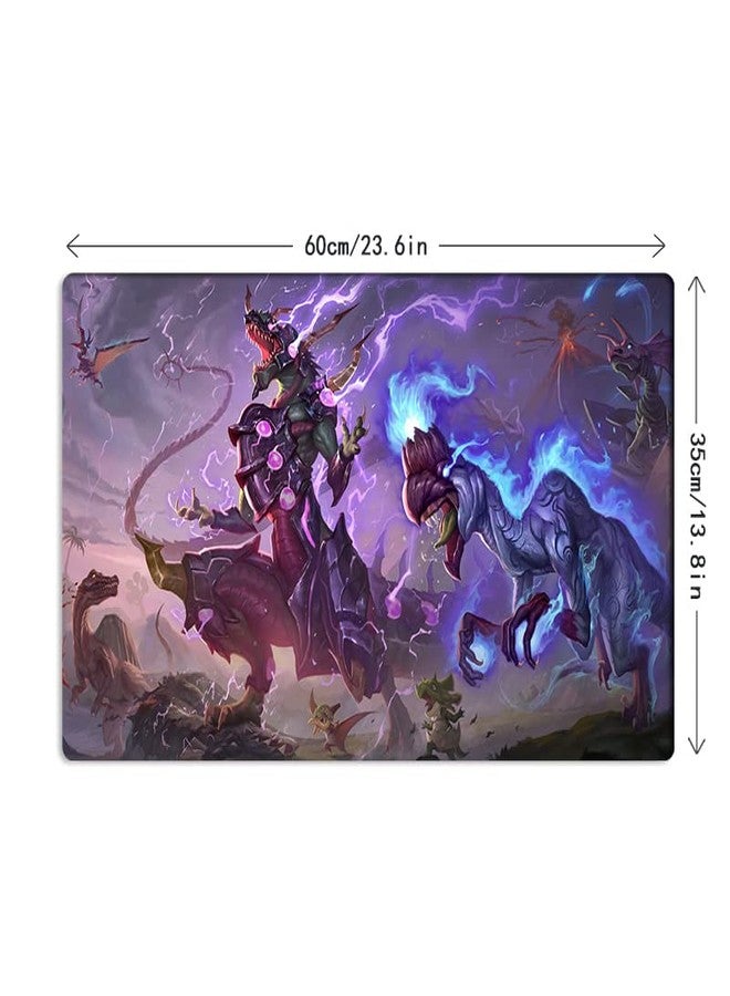 Mlikemat بساط لعب جديد من Mlikemat، بساط لعبة بطاقات التداول Ultimate Conductor Tyranno TCG CCG + حقيبة مجانية - Image 5