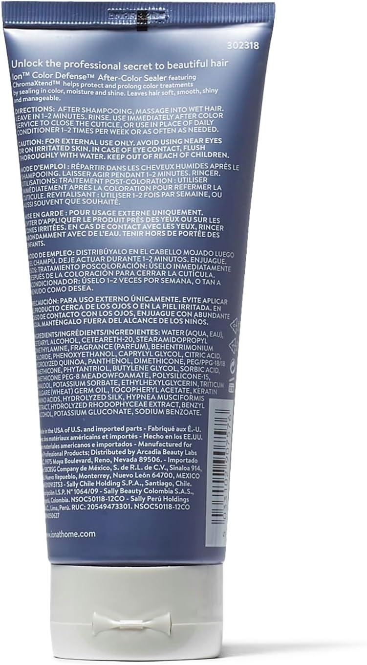 ION Color Defense After Color Sealer with ChromaXtend - 6 oz (170 g) - Paraben Free Hair Treatment - Image 2