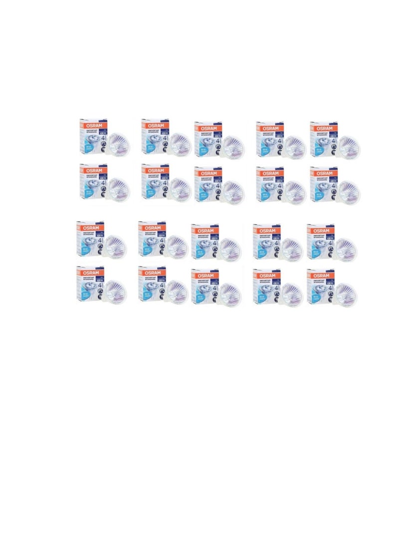 Osram - OSRAM 12V GU5.3 50W Standard Circular Halogen Bulb - Pack of 20 pcs - Made in Germany - Image 1