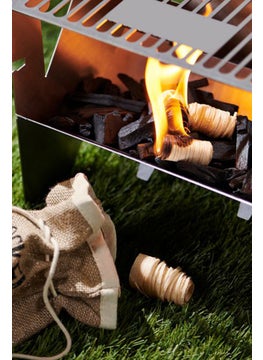 Tchibo Coal Lighters For The Grill, Tan  - Image 1