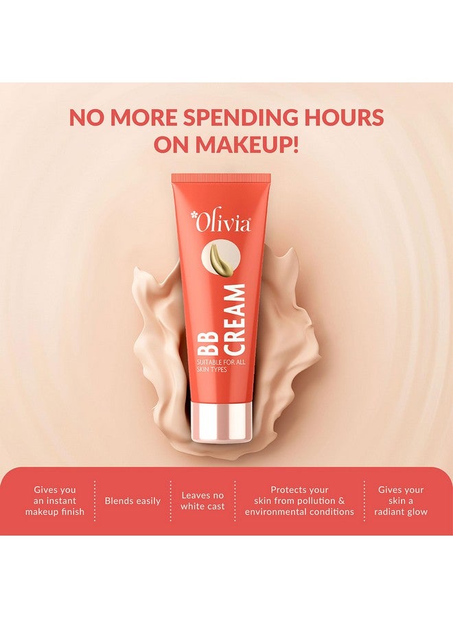 Olivia Bb Cream With Spf30 Eaily Blendable With Natural Coverage Lightweight Long Lasting Gives Natural Finish 15Gm - Image 2