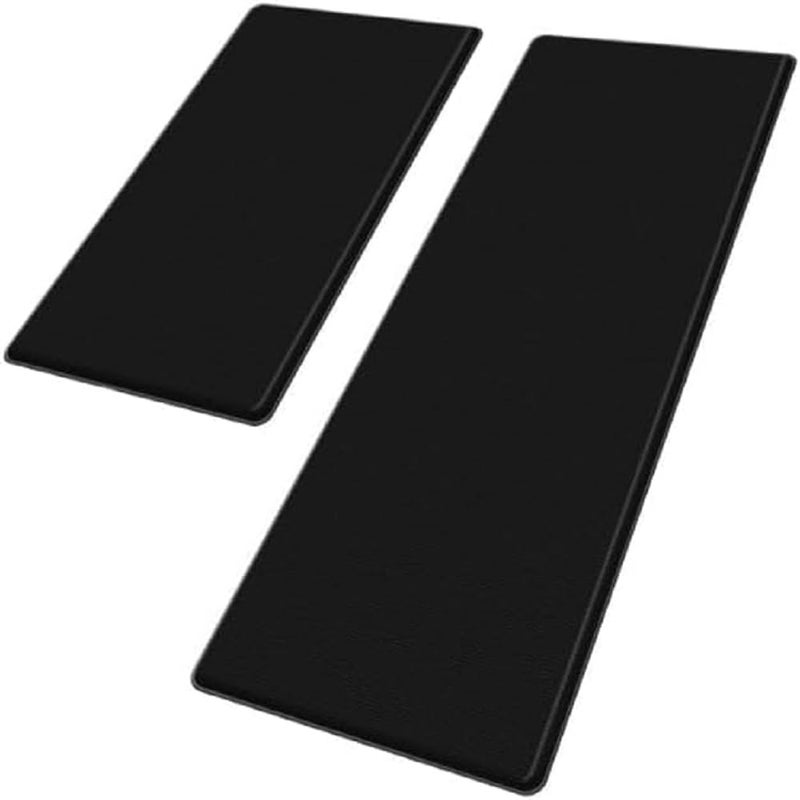 Mokshith Anti Fatigue Kitchen Mats for Floor 2 PCS Cushioned Rugs Comfort Standing Desk Mats for Office Home Laundry Room Waterproof Ergonomic