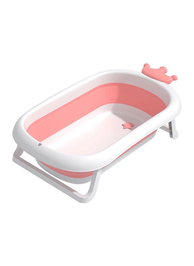 Bumble & Bird Foldable Bathtub Crown Style - Pink  - Image 1