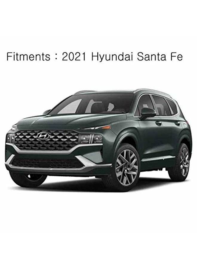 AUTO CLOVER Side Window Deflectors 6pcs for 2021 2022 Hyundai Santa Fe - Image 2