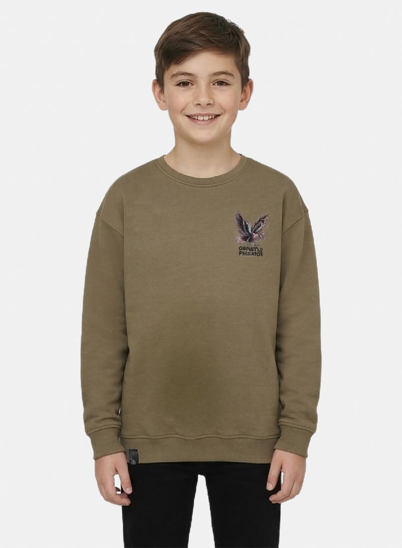 OWNKIDS Round Neck Melton T-shirt - Image 3