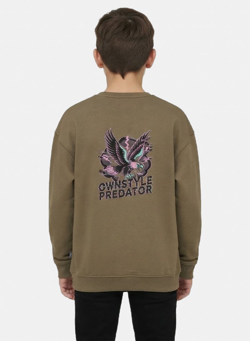 OWNKIDS Round Neck Melton T-shirt - Image 2