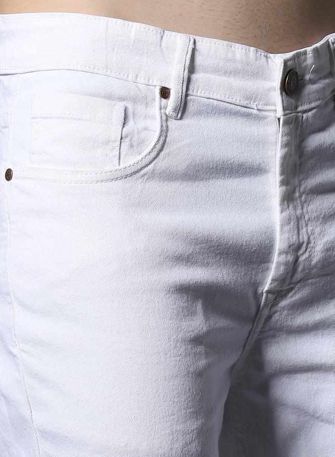 HIGH STAR Low Rise Solid Jeans with Pockets by Styli - Image 3