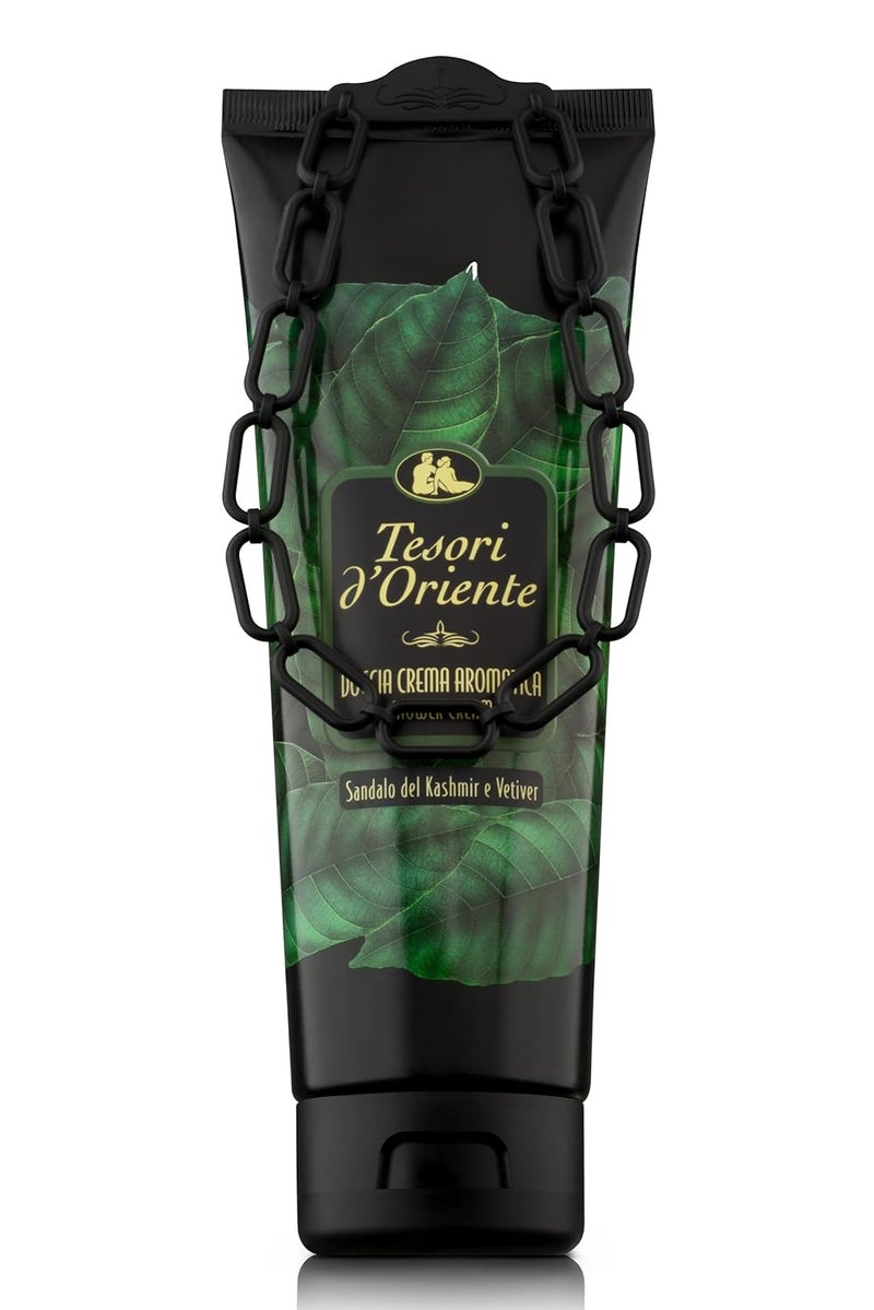 Tesori dOriente Kashmir Sandalwood and Vetiver Shower Cream 845 Fluid Ounce 250ml Packages  Italian Import