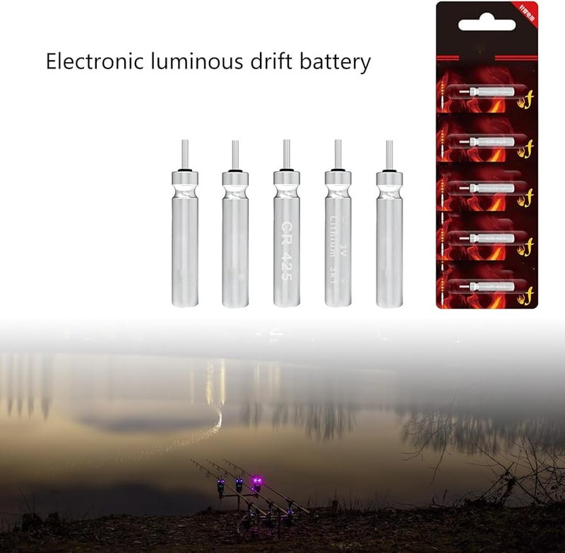 5 Pieces CR425 3V Lithium Batteries For Night Fishing Float Light Enhanced Brightness - Image 3