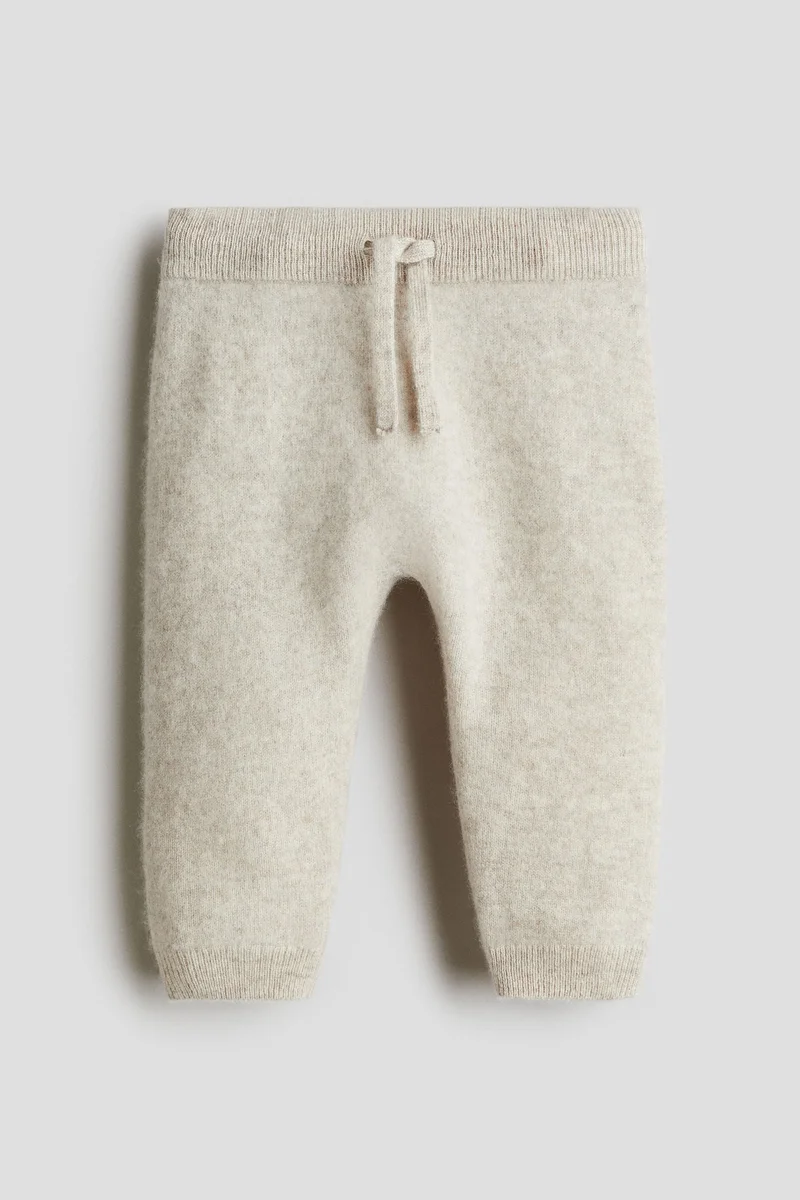 H&M Cashmere-knit trousers