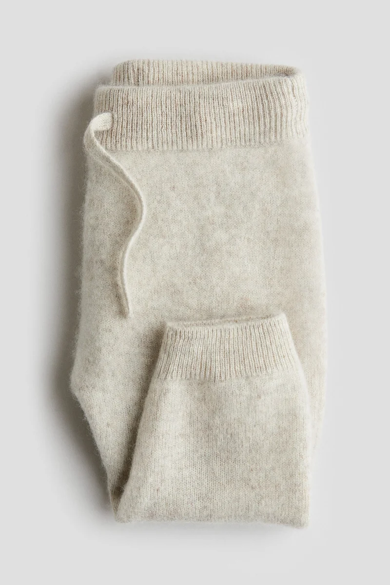 H&M Cashmere-knit trousers