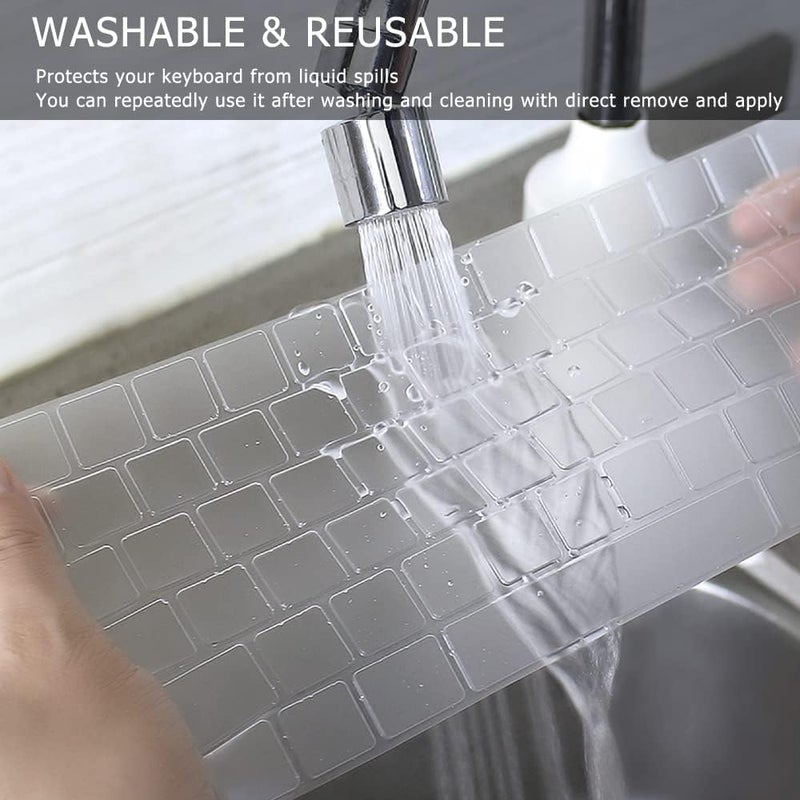 Ojos Keyboard Cover Skin for 2025-2021 MacBook Pro 14 16 inch M4 M3 M2 M1 Pro/Max, MacBook Air 15" 13.6" M4 M3 M2 Chip A3241 A3114 A2941 A3240 A3113 A2681 Protector - Image 4