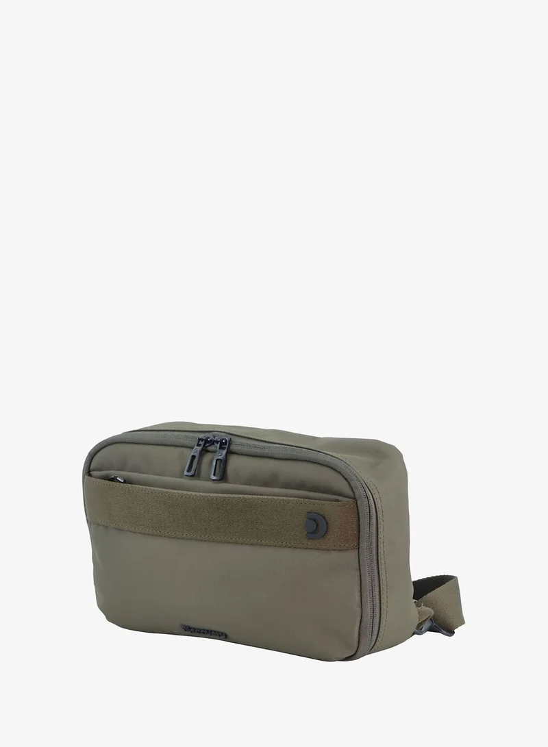 Discovery Downtown Sling Bag Unisex – Eco Recycled Crossbody with RFID Pocket, Phone & Key Holder, Adjustable Strap | Travel, Hiking & Daily Use