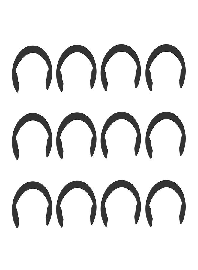Crvicv Retaining Clip Rings Compatible with Cricut Maker and Explore air, Keep Rubber Roller Wheel from Moving, Rubber Roller Resolution for Cricut Maker [12 pcs] - Image 1