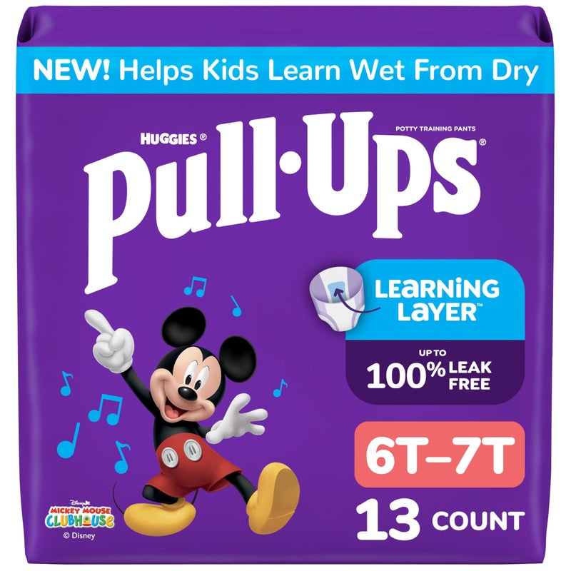 Pull-Ups PullUps Boys Potty Training Pants Size 6T7T Training Underwear 5575 lbs 13 Count - Image 3