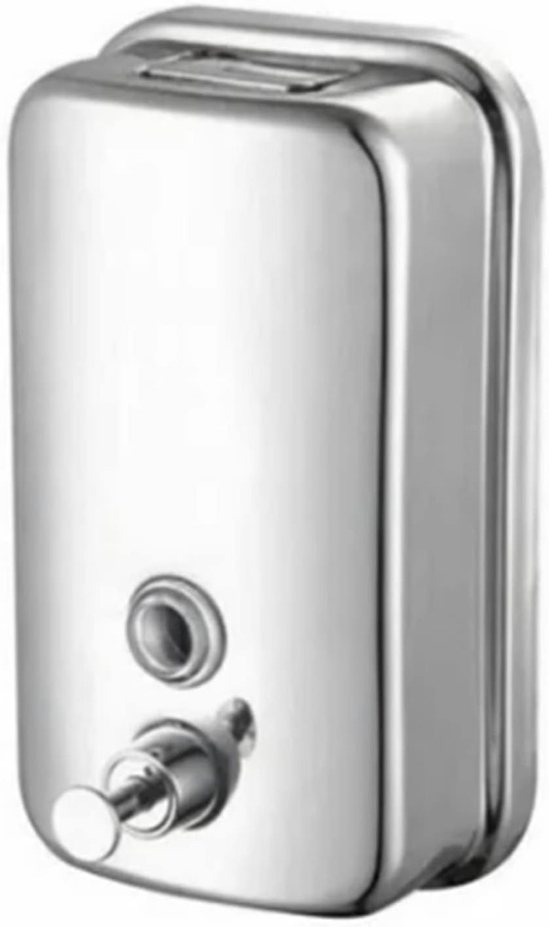 Stainless Steel 800ml Wall Mount Commercial Liquid, with Press Open Cover, Stylish, for Home and Business - Image 4
