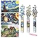 LOSFPVR 234Piece Mini Puzzles for Adults Kids 6 x 4 Small Puzzles 3 Pack Starry Night Astronaut Dusk Village Theo Klein Capsule Tube - Image 4