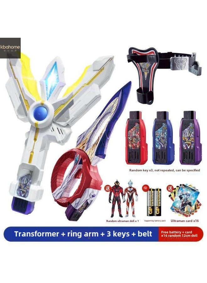 Telly Frame Treca Kligata Case Gat Plus Stunt Plus Altman Transformer Mini Edition-Color:Small Gift Box Transformer + 3 Keys + Belt + Ring Arm Free 1 Doll Card  - Image 1
