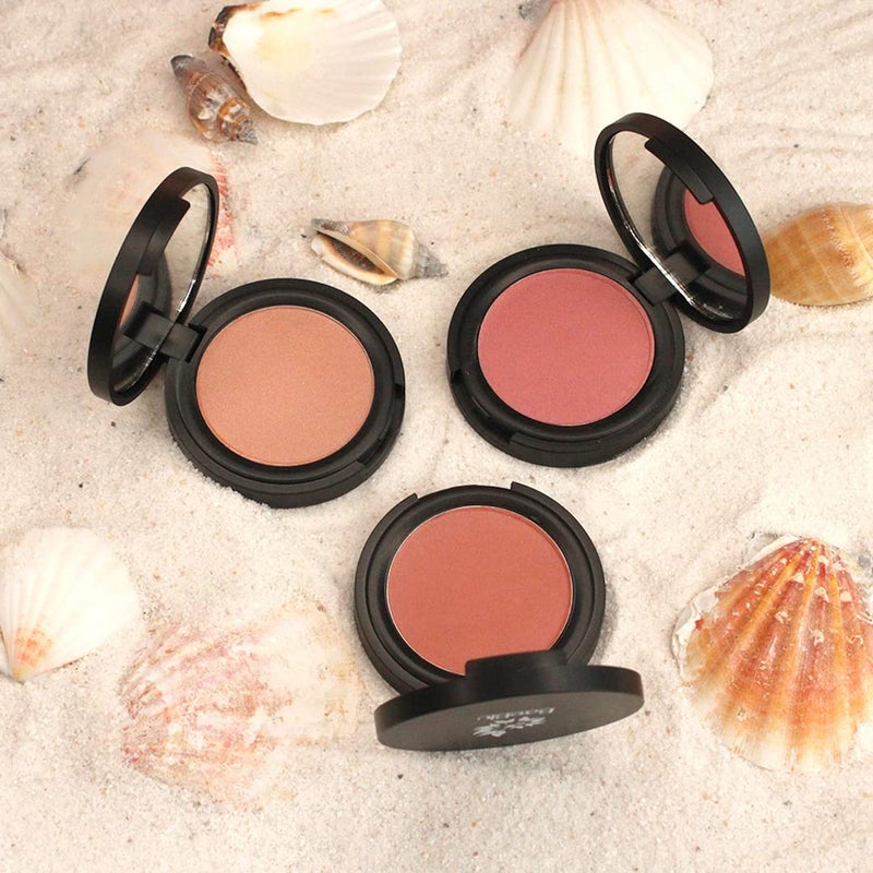 BaeBlu Organic Blush 100% Natural Pressed Mineral Powder, Made in the USA, Flush - Image 5