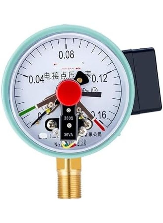 YXC 100 مقياس ضغط كهربائي بالمساعدة المغناطيسية 0 0.16 ميجاباسكال 220 فولت 380 فولت 30 فولت أمبير - Image 2