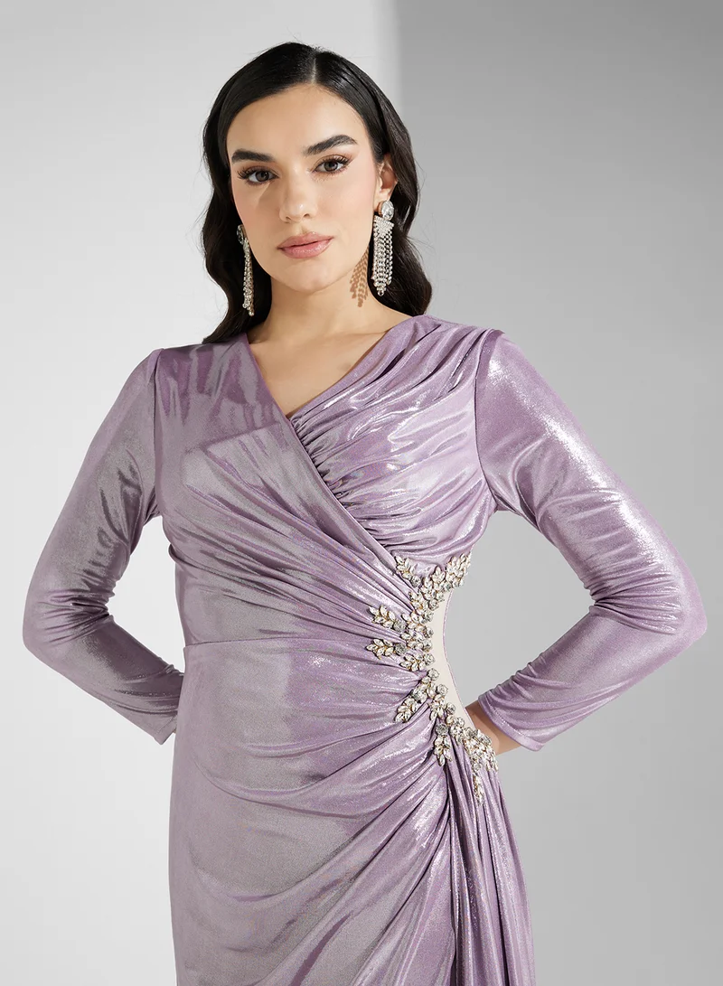 Namshi x Shimmering Evening Dress