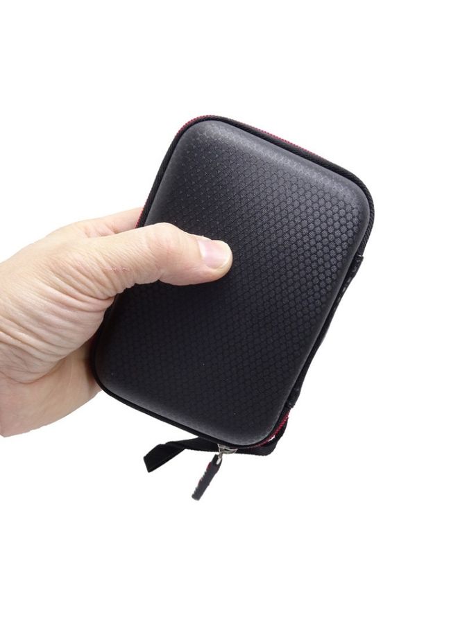 BURAQ EVA Mobile Hard Disk U Disk Storage Protection Bag(Black)  - Image 2