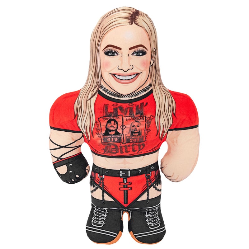Bleacher Creatures Liv Morgan 24 WWE Bleacher Buddy Soft Plush Toy - Image 3